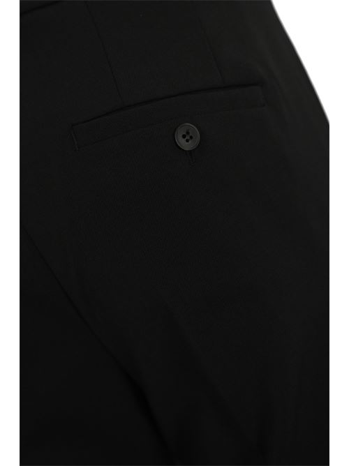 Pantalone dritto Estasi in lana tecnica nero WEEKEND MAX MARA | 2425136032600003